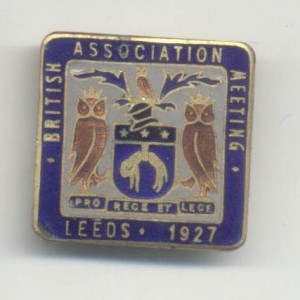 British Association Meeting Leeds 1927 