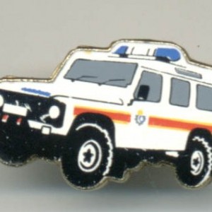 Police Land Rover