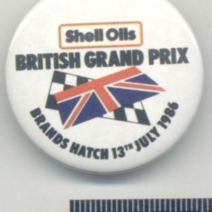 Shell oil British Grand Prix 1986
