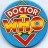 Dr Who logo badge late 1970s