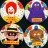 McDonalds Party badges 1989/90/91