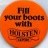 Holsten Lager; Fill your boots with Holsten Export