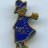 Peter Storm Raincoats mascot promotion badge