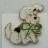 Macmillan Cancer - White & Black Puppy