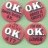 OK Sauce set of 4 1970s
