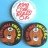 NCB Coal Board 1970s King coal set of 3 promotional badges