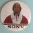 Sony 1970s Christmas Noel Edmonds promotional badge