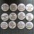 Hofmeister follow the Bear beer lager 38mm series set of 12 