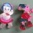 Noddy & Tessie Bear cheaply made badges christmas crackers?