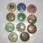 Religious Sunday School Bible scripture text series 1940-50s 23mm issues