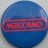 Meccano  Construction toy 1980S - 1990s era promotional tin button BADGE