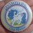 MY LITTLE PONY CLUB members original 1980s pin BADGE  dated 1988