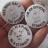 Comic Relief Red Nose Day 3 the Stonker 1991 badges