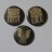 Biba fashion store boutique 1960s 1970s 38mm named badges